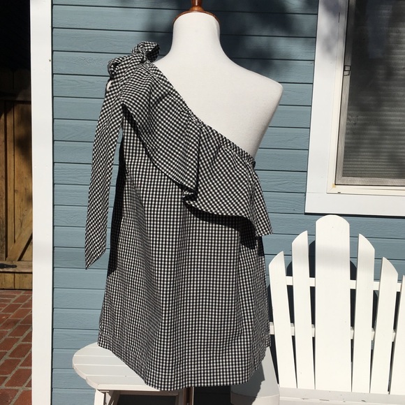 🌞LAST DAY Vineyard Vines Petite 1 Shoulder Top - Picture 5 of 6